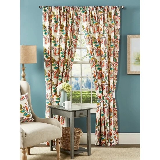 Outlet βοΈ Vermont Country Store Somerset Garden Lined Rod Pocket Curtains Taupe π― 2 Outlet βοΈ Vermont Country Store Somerset Garden Lined Rod Pocket Curtains Taupe π― - Image 2