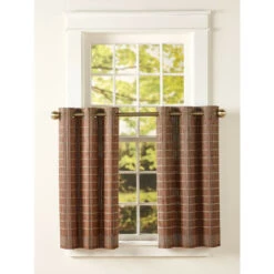 Wholesale 🤩 Vermont Country Store Grommet Top Bamboo Tiers Walnut ✔️