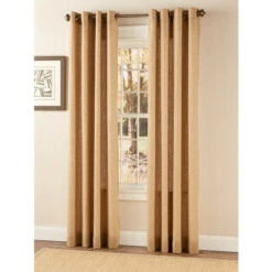 Best reviews of 🎉 Vermont Country Store Lined Sheer Linen Grommet Top Panel Gray 🎁