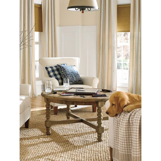 Brand new π Vermont Country Store French Ticking Rod Pocket Curtains Cocoa π 6 Brand new π Vermont Country Store French Ticking Rod Pocket Curtains Cocoa π - Image 6