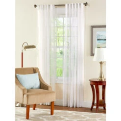 New 👏 Vermont Country Store Pretty Pleats Semi-Sheer Curtains With Back Tabs White 🧨 -Cheap Curtains Store unnamed file 783