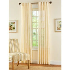 New 👏 Vermont Country Store Pretty Pleats Semi-Sheer Curtains With Back Tabs White 🧨 -Cheap Curtains Store unnamed file 784