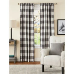 Top 10 β Vermont Country Store Insulated Jumbo Buffalo Check Lined Rod Pocket Curtains With Back Tabs Tan/white π§¨