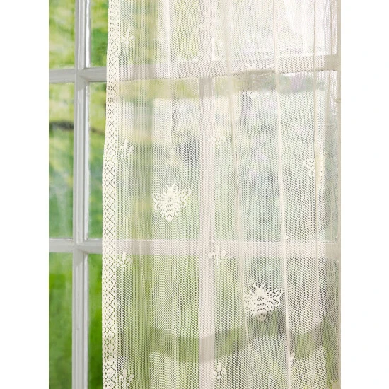 Best deal π₯ Vermont Country Store Honeybee Lace Rod Pocket Panel White π 1 Best deal π₯ Vermont Country Store Honeybee Lace Rod Pocket Panel White π