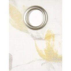 Outlet ⭐ Vermont Country Store Floral Botanical Semi-Sheer Grommet Top Panel Yellow ⭐ -Cheap Curtains Store unnamed file 850