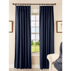 Budget 🔔 Vermont Country Store Insulated Lined 48 Inch Pinch Pleat Curtains White ⭐ -Cheap Curtains Store unnamed file 854
