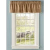 Budget 🌟 Vermont Country Store Queenfield Velvet Rod Pocket Tailored Valance Navy ⭐