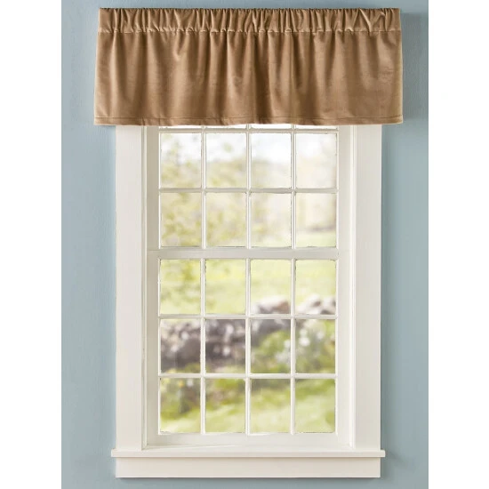 Budget π Vermont Country Store Queenfield Velvet Rod Pocket Tailored Valance Navy β 1 Budget π Vermont Country Store Queenfield Velvet Rod Pocket Tailored Valance Navy β