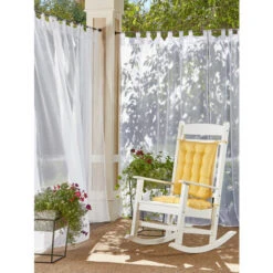 Discount 🔥 Vermont Country Store Sunny Days Indoor/Outdoor Tab Top Panel Ivory 👏 -Cheap Curtains Store unnamed file 872