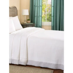 Wholesale 🔥 Vermont Country Store Simply Solid Rod Pocket Panel Spa 💯 -Cheap Curtains Store unnamed file 884
