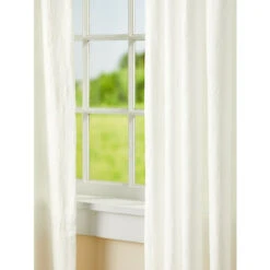 Wholesale 🔥 Vermont Country Store Simply Solid Rod Pocket Panel Spa 💯 -Cheap Curtains Store unnamed file 886