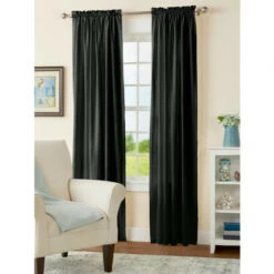 Wholesale 🔥 Vermont Country Store Simply Solid Rod Pocket Panel Spa 💯 -Cheap Curtains Store unnamed file 887