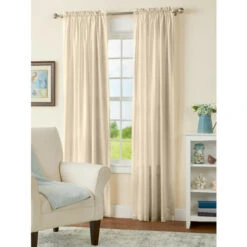 Wholesale 🔥 Vermont Country Store Simply Solid Rod Pocket Panel Spa 💯 -Cheap Curtains Store unnamed file 890