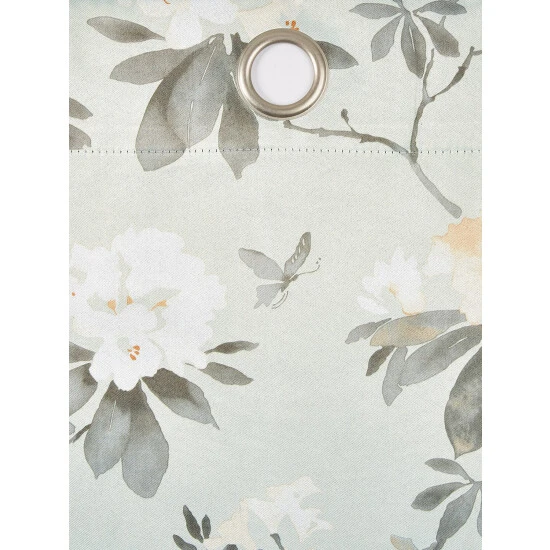 Wholesale π Vermont Country Store Supreme Blackout Floral Grommet Top Short Panel With Pull Wand Seafoam π€© 3 Wholesale π Vermont Country Store Supreme Blackout Floral Grommet Top Short Panel With Pull Wand Seafoam π€© - Image 3