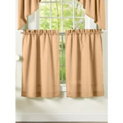 Brand new 😉 Vermont Country Store Carolyn's Colorful Rod Pocket Tailored Tiers 🥰 -Cheap Curtains Store unnamed file 900