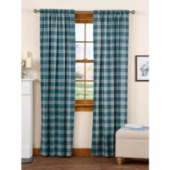 Best deal 🧨 Vermont Country Store Bentley Plaid Rod Pocket Curtains Natural 🧨 -Cheap Curtains Store unnamed file 976