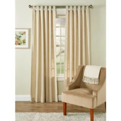 Top 10 π Vermont Country Store Original Weaver's Cloth Tab Top Curtains Linen π