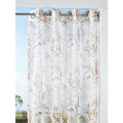 Deals 🧨 Vermont Country Store Caribbean Palm Leaf Outdoor Grommet Top Panel Blue ✔️ -Cheap Curtains Store unnamed file 993